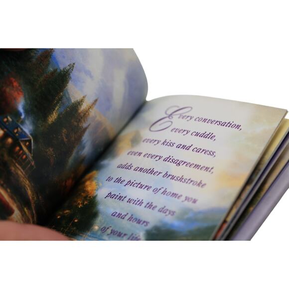 Thomas Kinkade The Joy of Fatherhood Hardcover Minibook - Picture 8 of 10